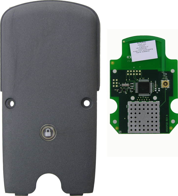 Schlage COM400PGRAY AD-400 Wireless Communication Kit with Push Button, 900 MHz for Privacy/Office