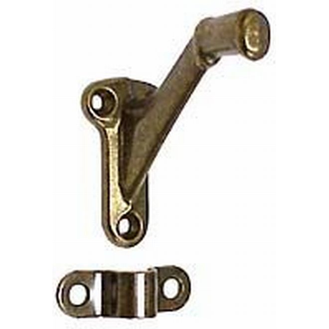Ives 059A5 Antique Brass Aluminum Handrail Bracket