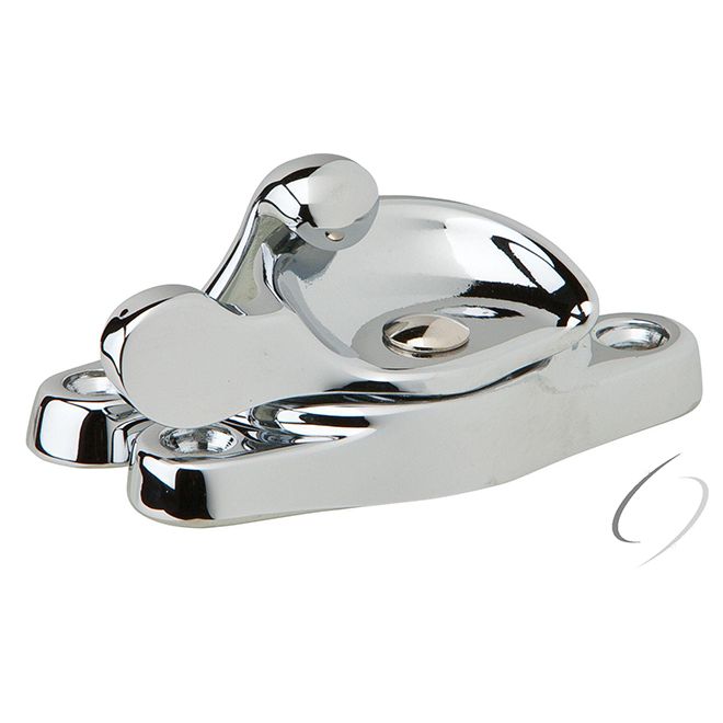 Ives 07B26 Brass Window Lock with Bright Chrome Finish