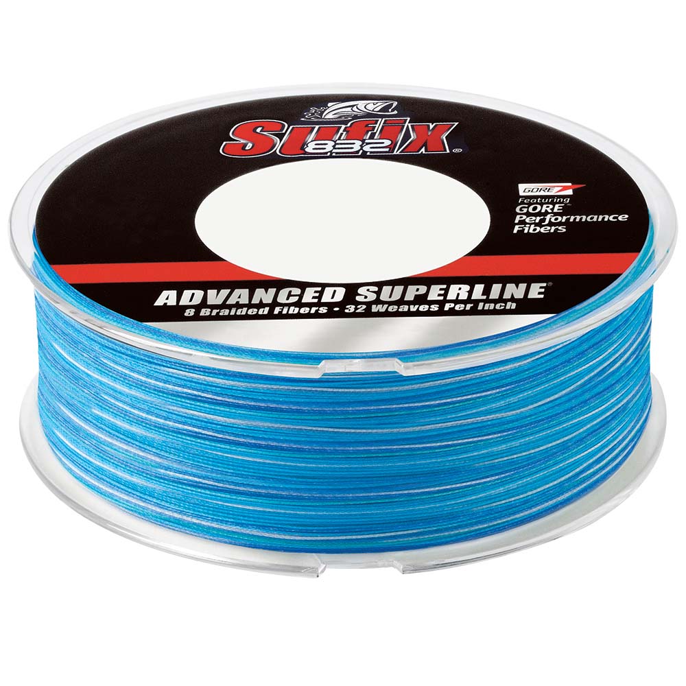 Sufix 832® Advanced Superline® Braid – 15lb – Coastal Camo – 600 yds