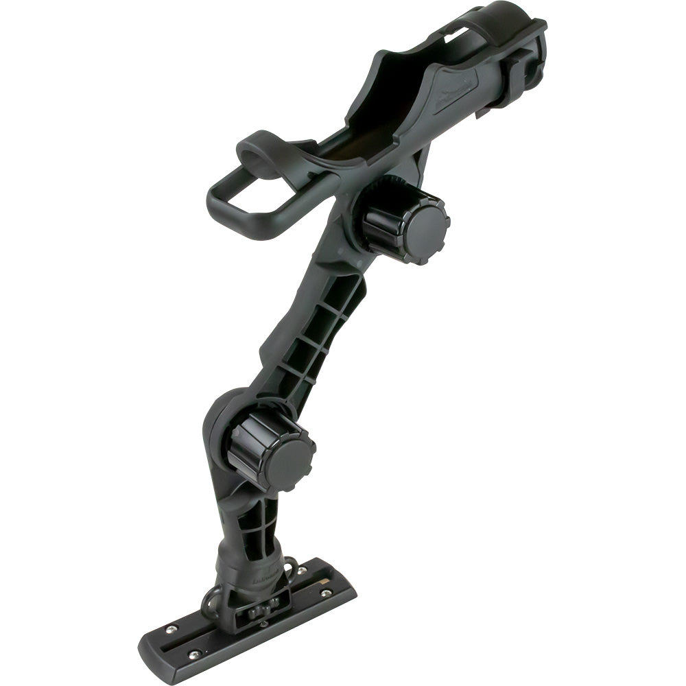 Sea-Dog Triple Threat Rod Holder – Track Mount Base w/6″ Extension [325425-1]