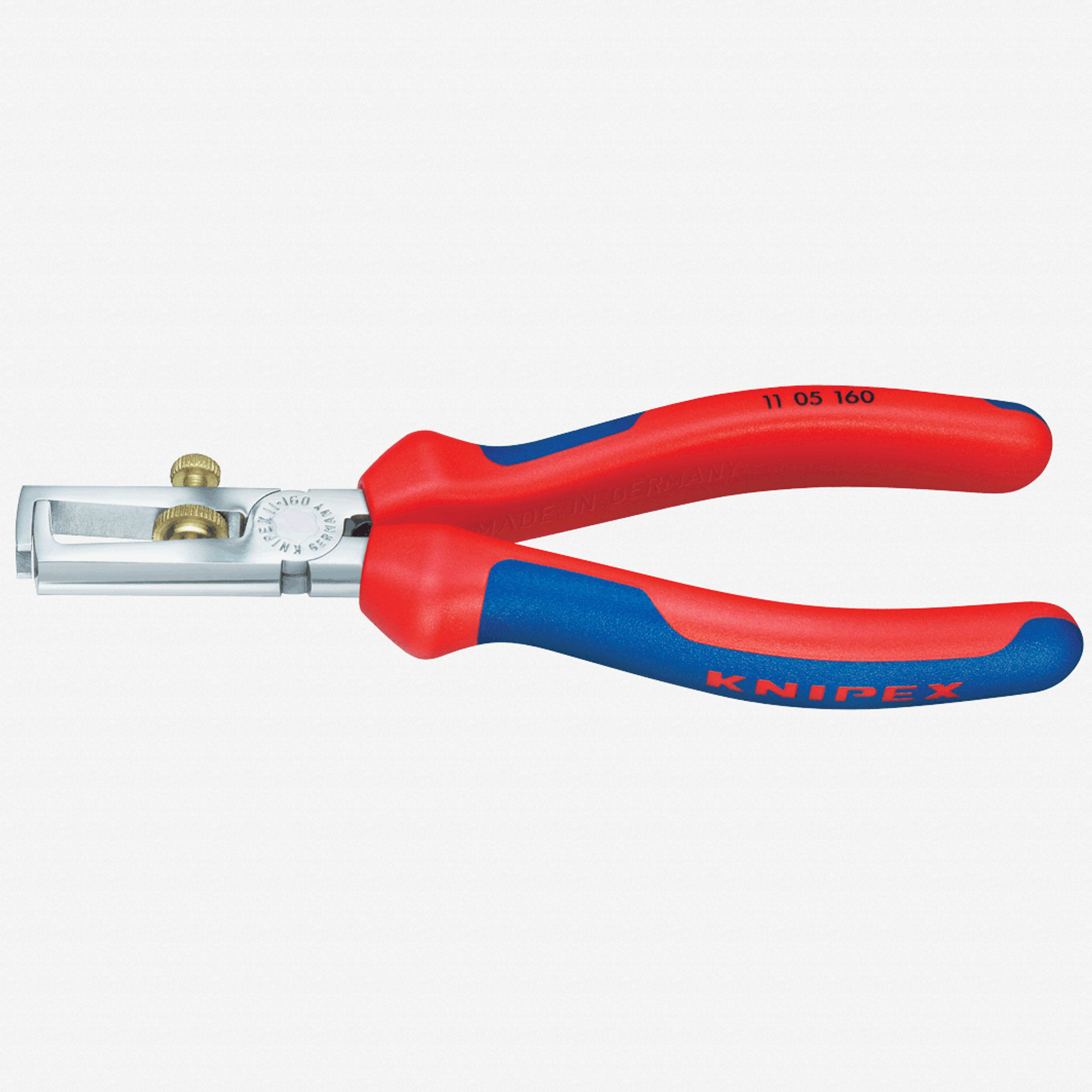 Knipex 6.3″ Wire Insulation Strippers – Chrome MultiGrip