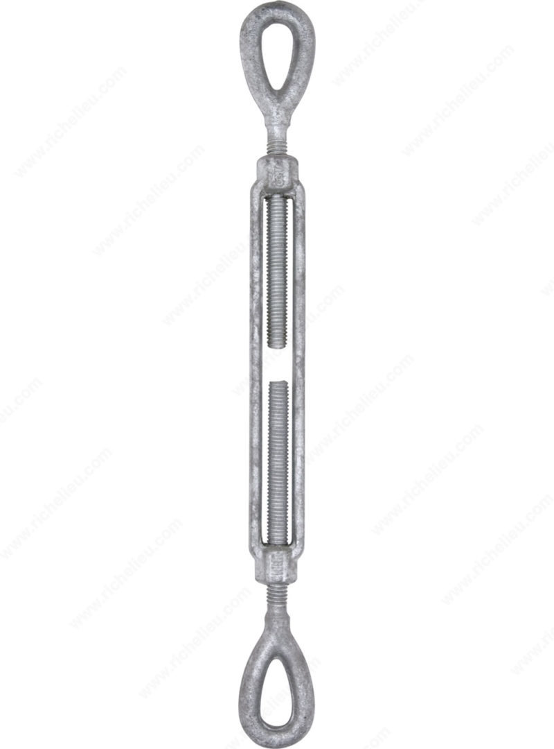 Richelieu 115950 Galvanized Eye-Eye Long Turnbuckle