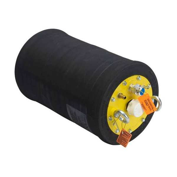 Petersen 130-220-2HP 16″-20″ Dia Inflatable Municipal Style Pipe Plug, 2″ MNPT Bypass