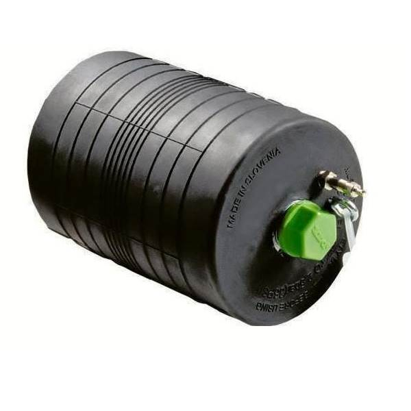 Petersen 137-006-8M 3.3″-6″ Dia Inflatable Plumber Test Style Rubber Pipe Plug, 1/2″ Bypass