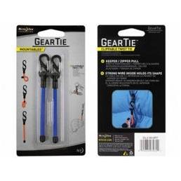 Nite Ize Gear Tie Clippable Twist Tie (Blue)