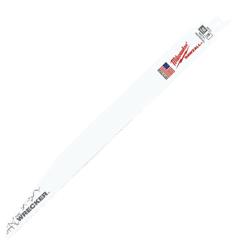 The Wrecker Reciprocating Saw Blades, 12-In., 7/11-TPI, 5-Pk.