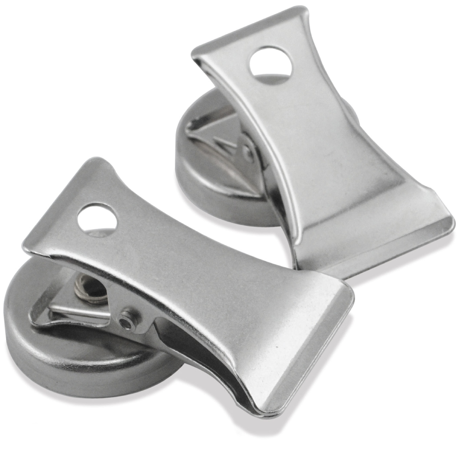 Magnetic Clips, Holds 3 Lbs., 2-Pk.
