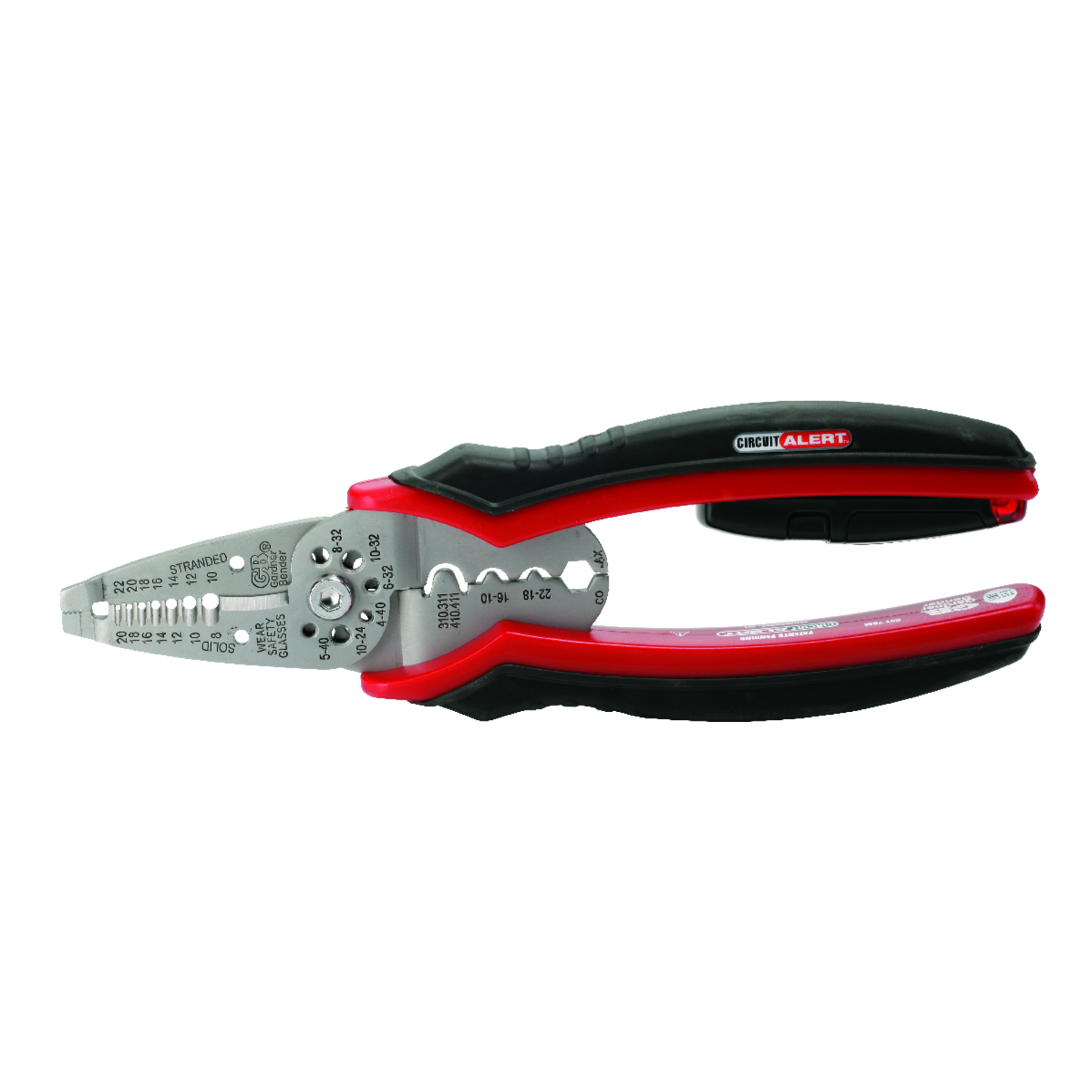 Gst-70m 8 In. Circuit Alert Crimper & Stripper For 8-20 Awg