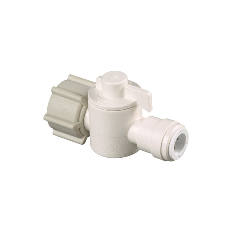 1/2 In. Fpt X 3/8 In. Cts Quick Connect Plastic Shutoff Valve