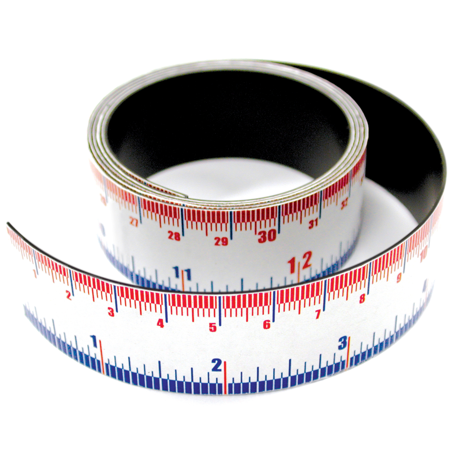 3 Ft. Flexible Magnetic Measuring Tape – Metric & Sae