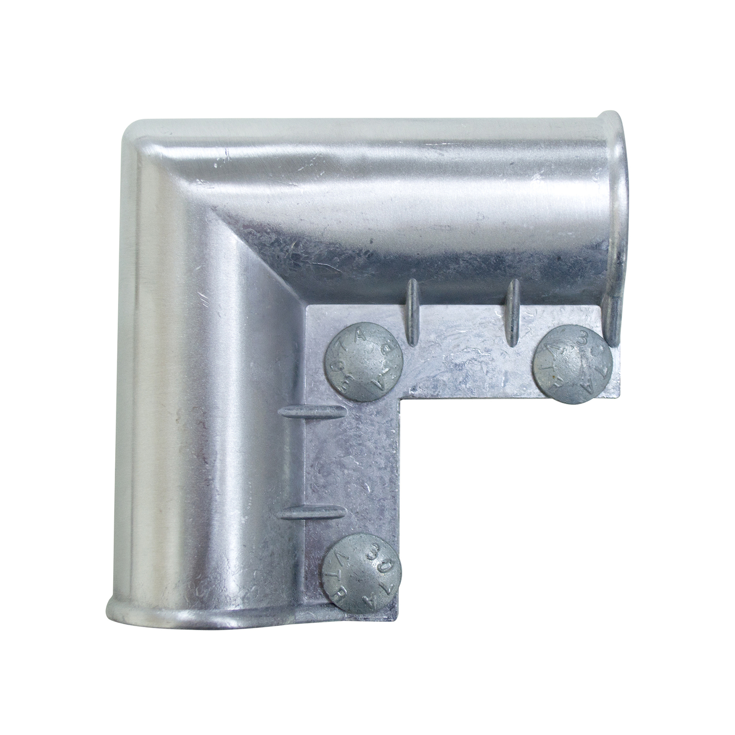 Aluminum Gate Ell with Nuts & Bolts, 1-3/8 x1-3/8 In.