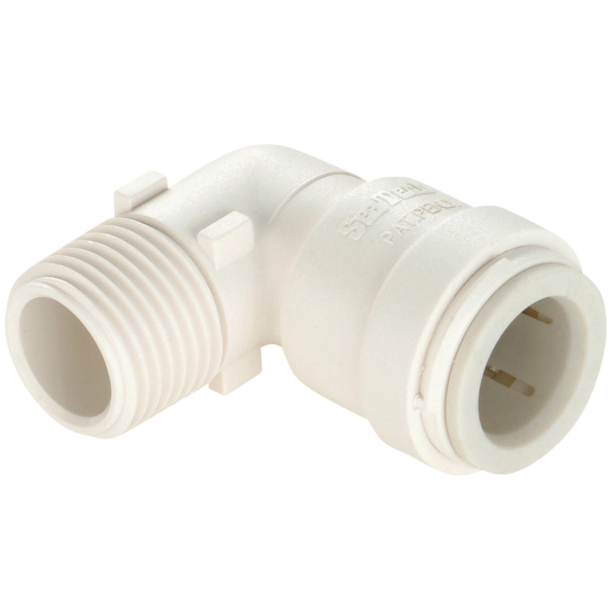 1/2 In. Cts X 3/8 In. Mpt 90 Degree Quick Connect Plastic Elbow