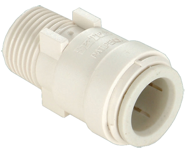 Aqualock 1/2 In. Cts X 1/2 In. Mpt Quick Connect Plastic Connector