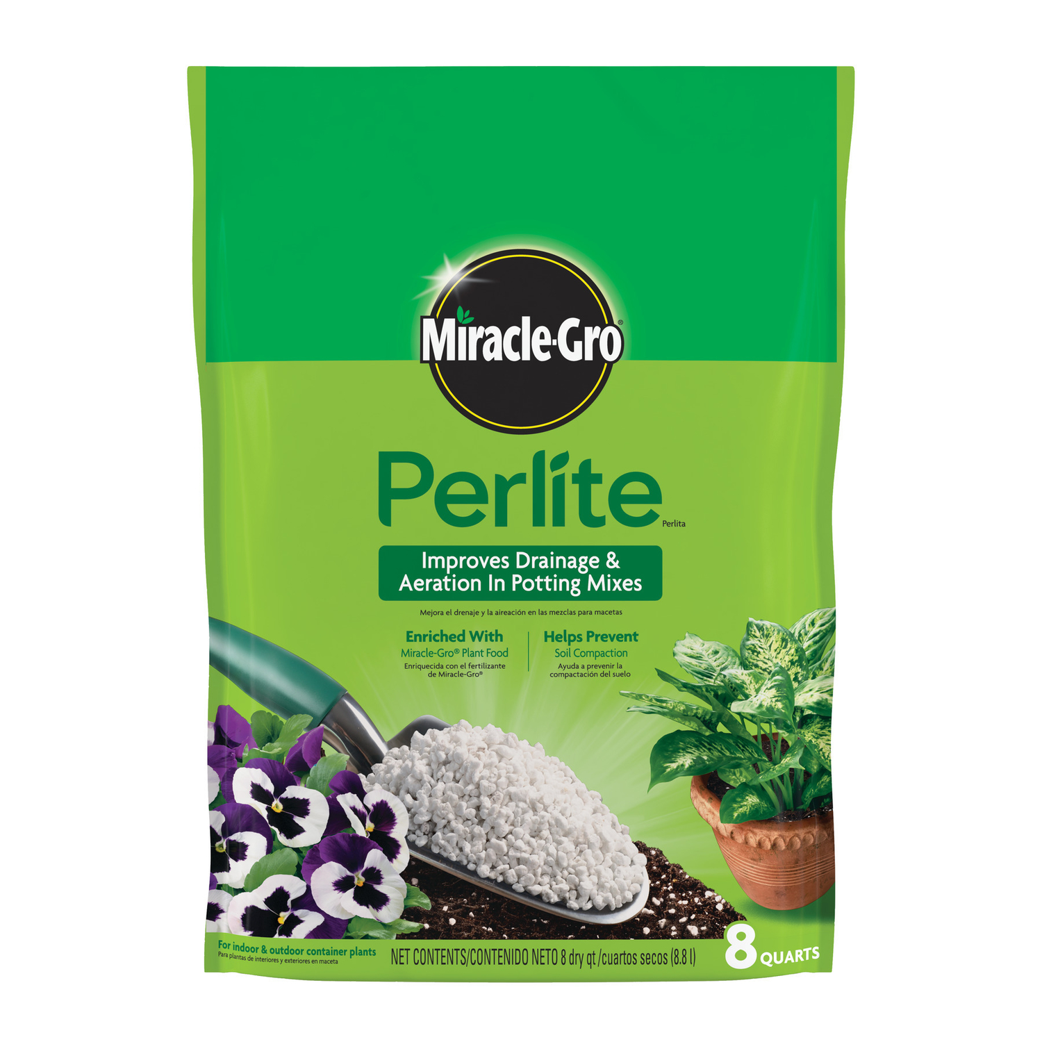 Perlite 8 Quart For Enhanced Soil Aeration And Root Development