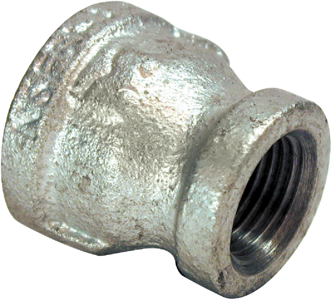 1/2 In. X 3/8 In. Fpt Reducing Galvanized Coupling – Model 511-332bg