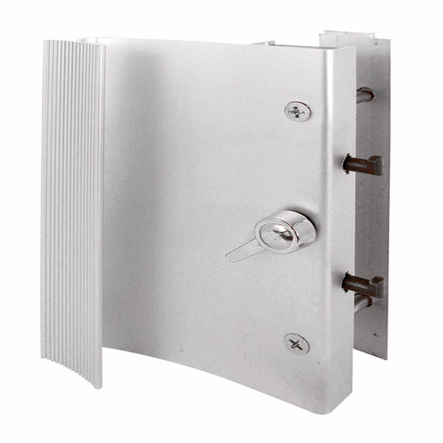 C 1014 Aluminum Sliding Patio Door Handle Set, 7/8 To 1-1/8 In Thick Door