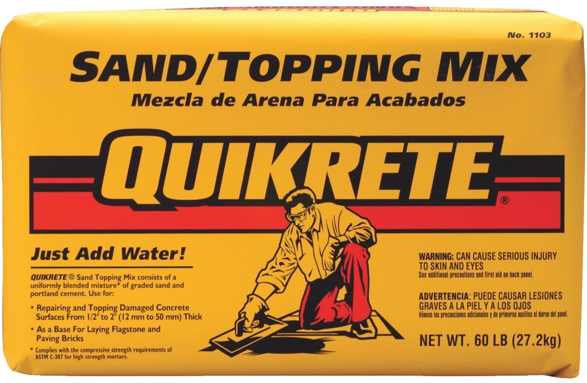 60 Lb Sand/topping Mix – Ready-to-use Concrete Repair Solution