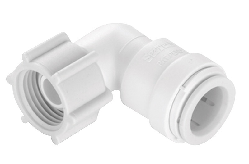 3/8 In. Cts X 1/2 In. Fpt 90 Deg. Quick Connect Plastic Elbow