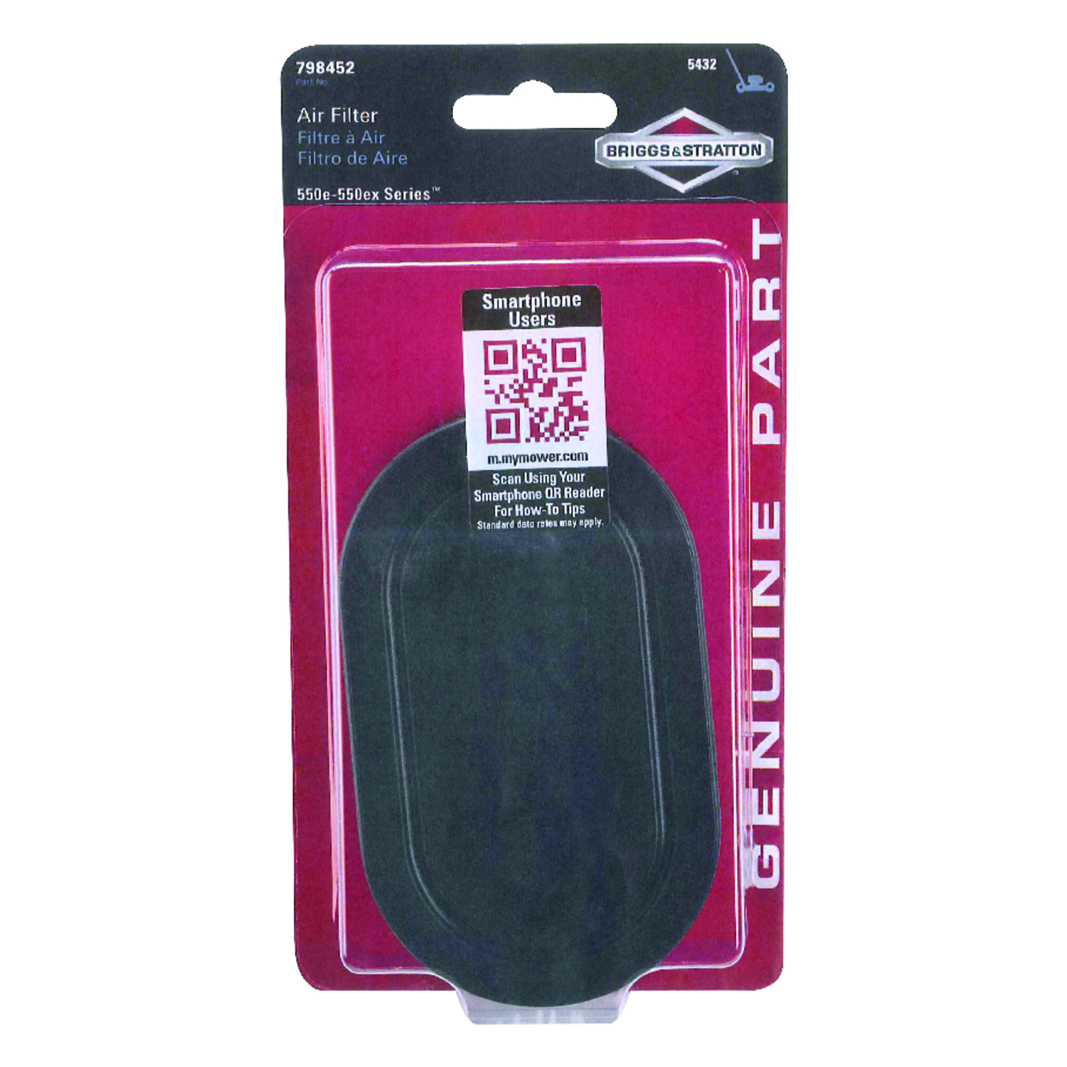 Mower Air Filter Cartridge