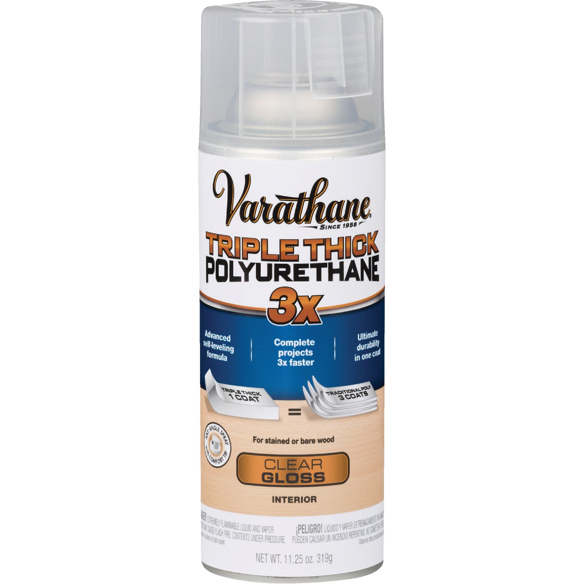 Triple Thick Polyurethane, Gloss, 11-oz. Aerosol