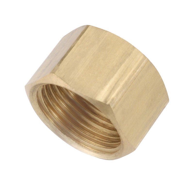 Compression Fitting, Cap, Lead Free, 1/4 In.