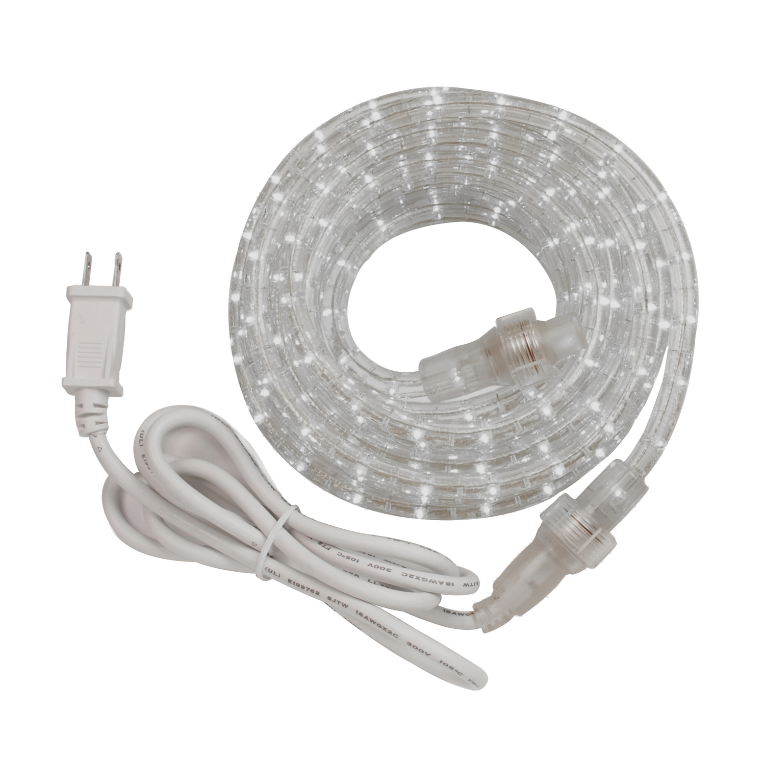 24 Ft. Decorative Clear Led Rope Light Kit – Indoor/outdoor Use