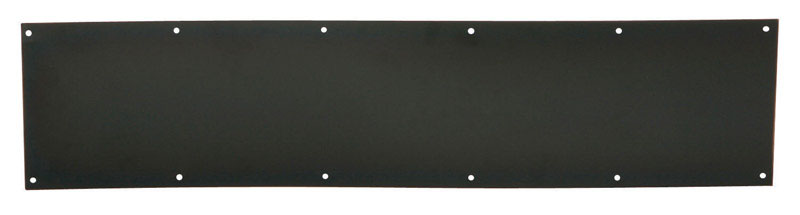 6 In. H X 30 In. L Bronze Brass Kickplate – Solid Brass Protection