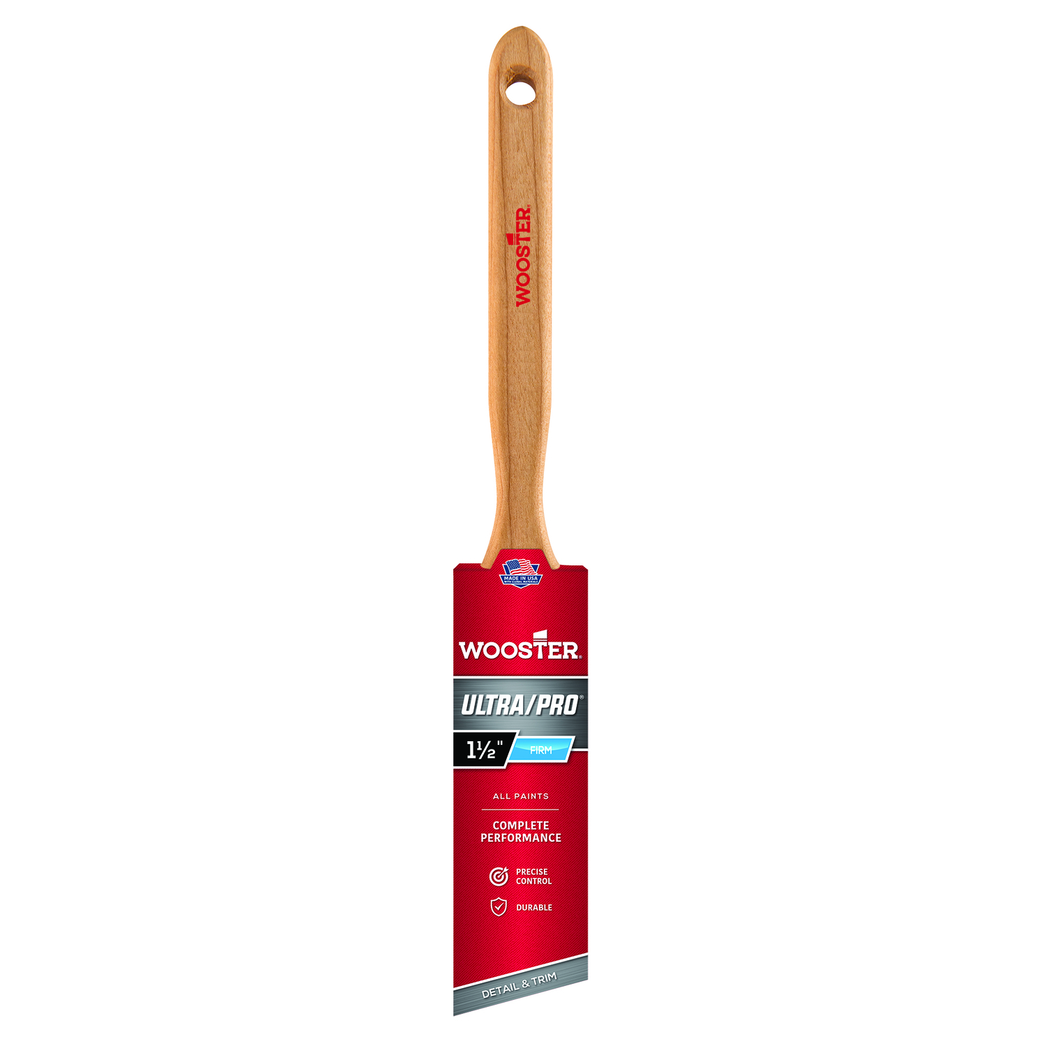 Firm 1-1/2 In. Angle Sash Paint Brush – Model 4174-1 1/2