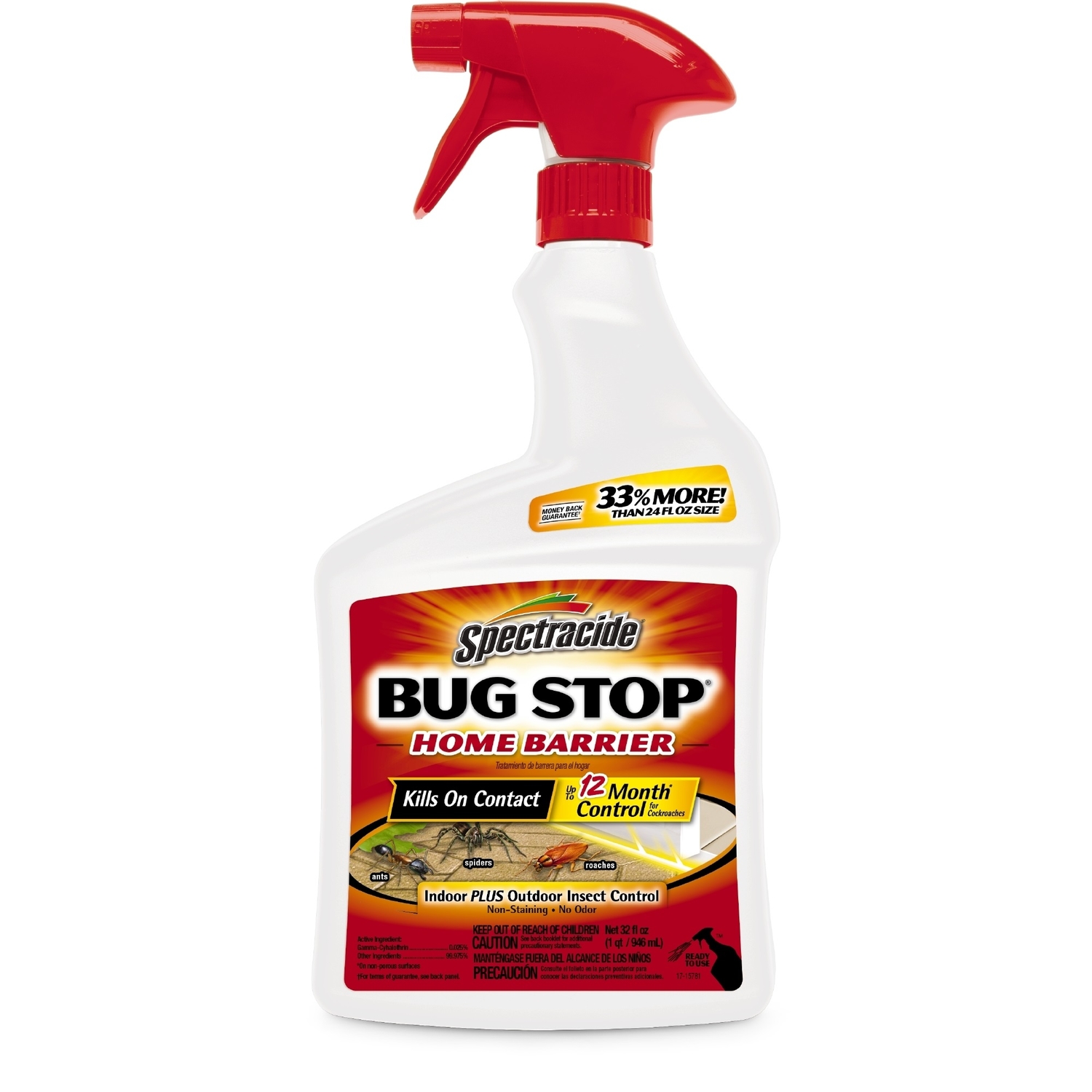 Bug Stop Home Barrier 32 Oz. Ready To Use Trigger Spray Insect Killer