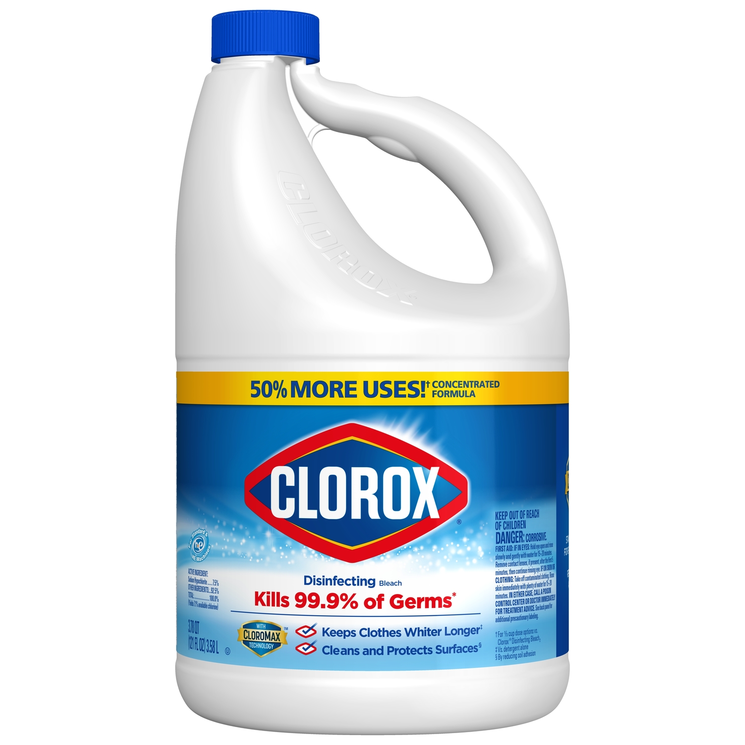 Regualr Bleach, 121 oz.