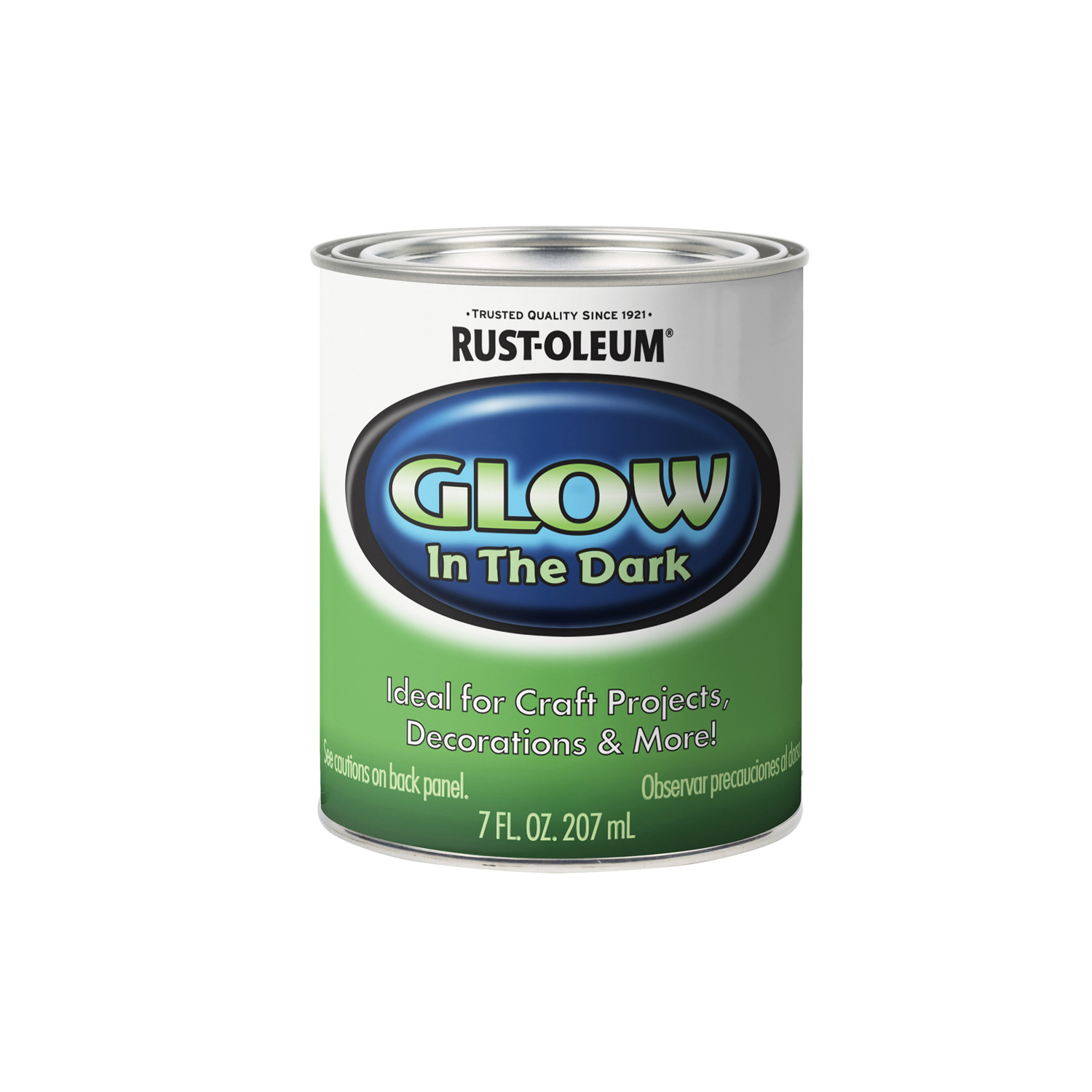 Specialty Glow In The Dark Flat Luminous Water-based Paint 8 Oz