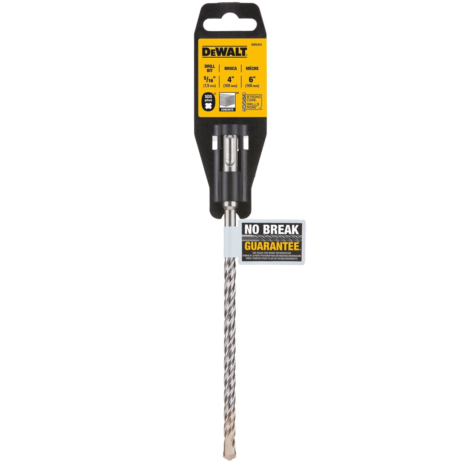 Sds-plus 5/16 In. X 6 In. 2-cutter Rotary Hammer Drill Bit