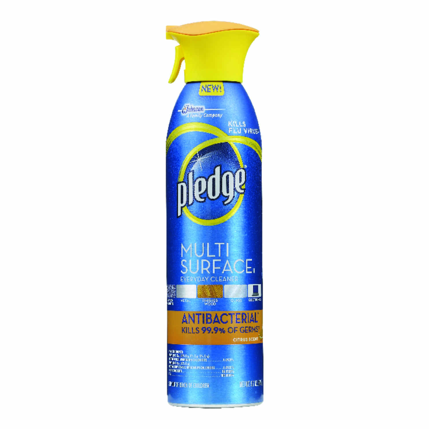 Citrus Scent Multi-surface Cleaner Liquid 9.7 Oz – Antibacterial Spray