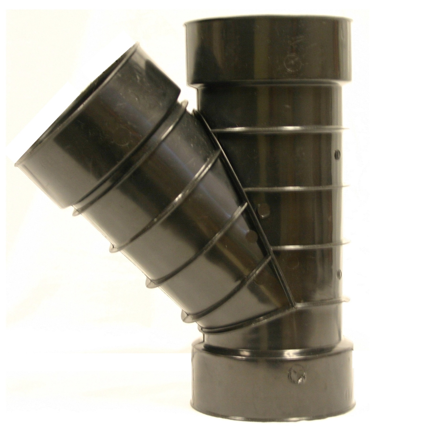 Poly Snap Drainage Tube Wye, 4 In.