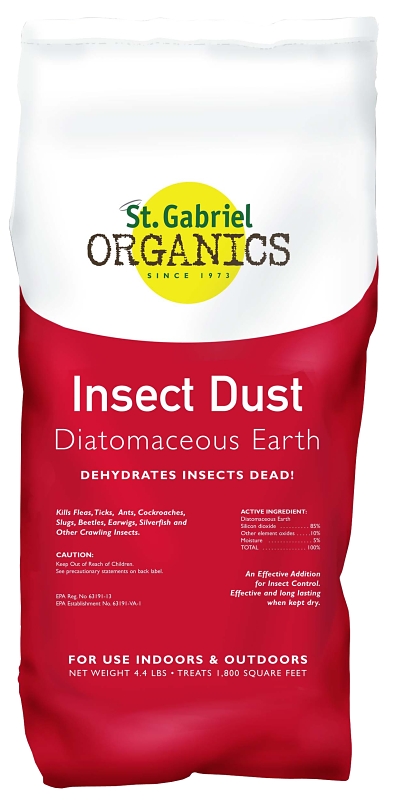 4.4 Lb. Organic Diatomaceous Earth Crawling Insect Killer Powder