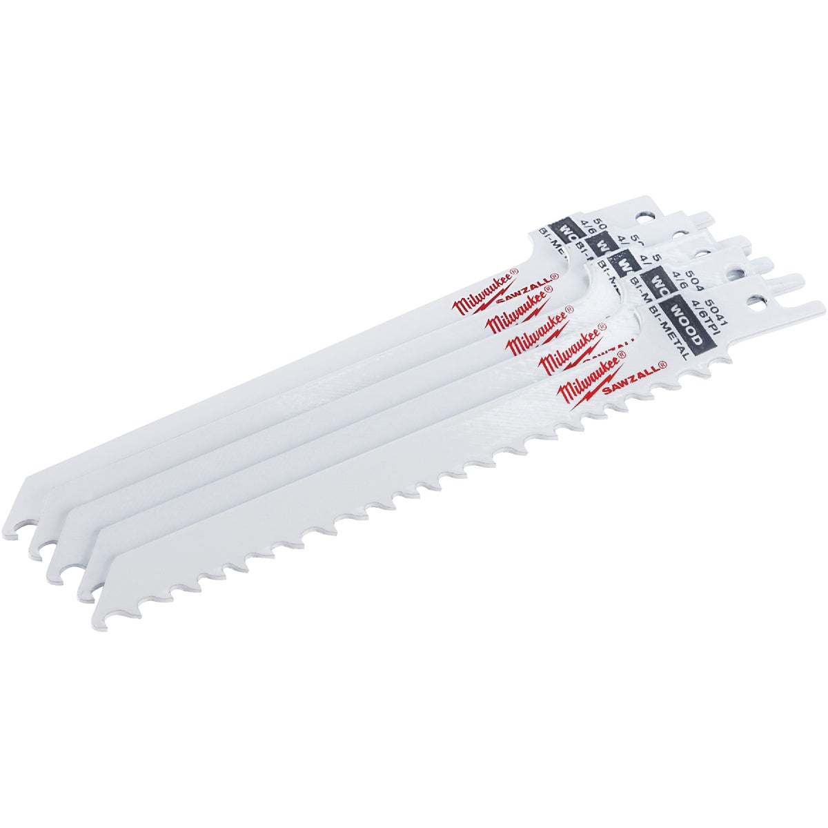 6 in. 4/6 Teeth per in. Wood Cutting SAWZALL Reciprocating Saw Blades (5 Pack)