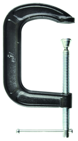 8-inch Drop Forged C-clamp With 4-inch Throat Depth And 1800 Lb Capacity