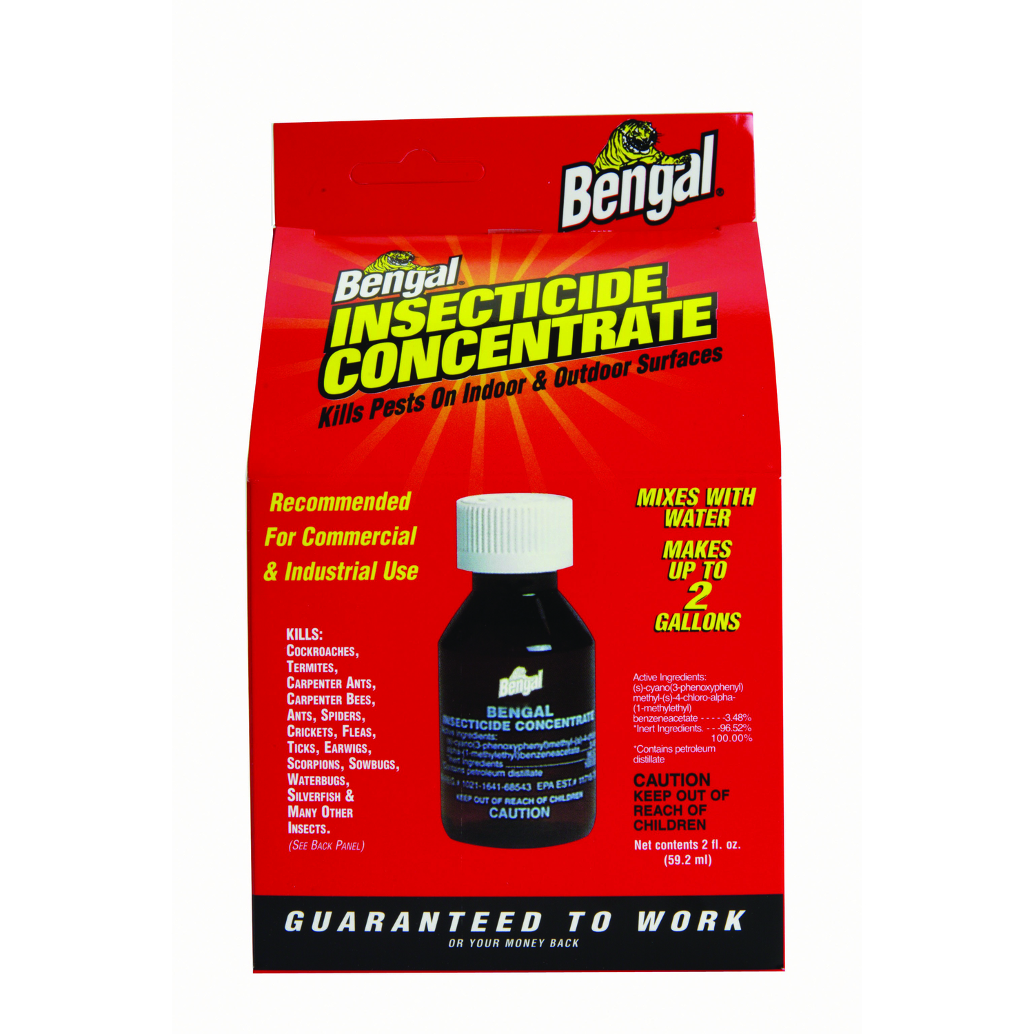 Insect Killer Concentrate, 2 Oz. – Effective Pest Control For Indoor & Outdoor Use