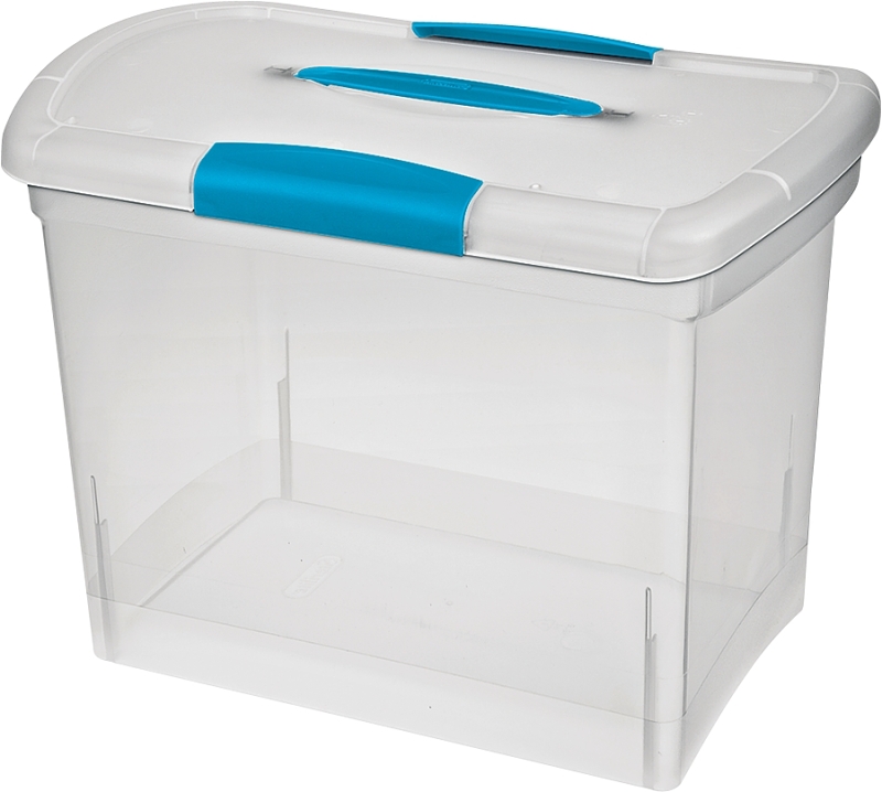 Showoffs 11.5 In. H X 9.75 In. W X 15.25 In. D Clear Storage Box