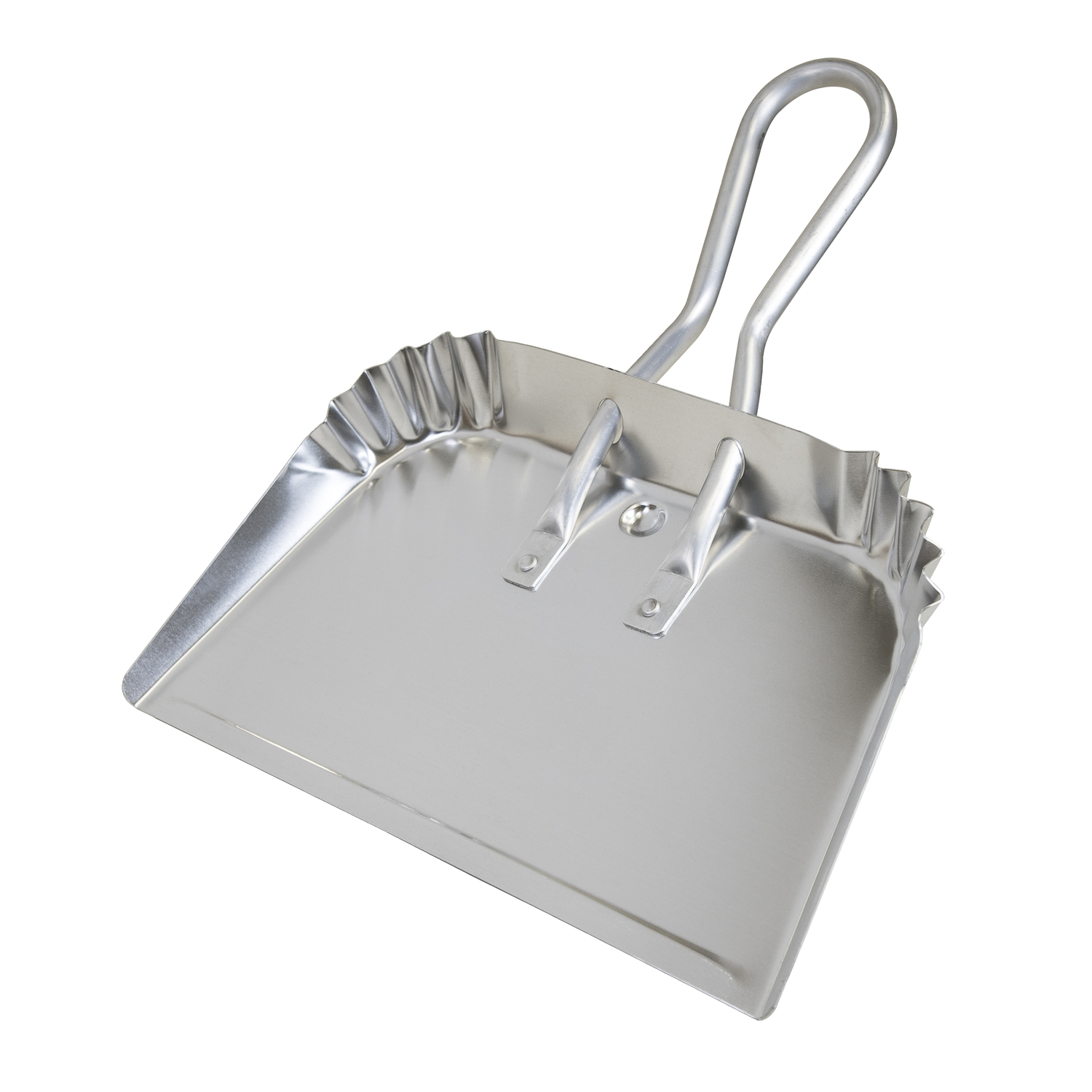 17-inch Aluminum Dust Pan With Oversized Handle For Heavy Duty Use