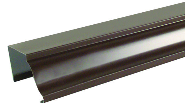 3.5 In. H X 5 In. W X 120 In. L Brown Aluminum K Gutter
