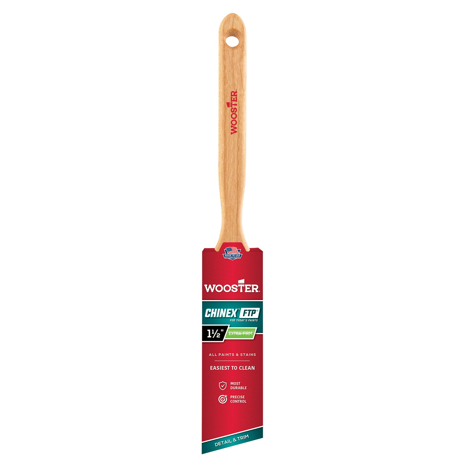 Chinex Ftp 1.5 In. Angle Sash Paint Brush – Durable & Easy To Clean