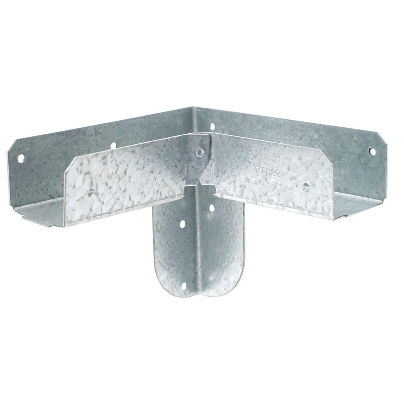 Rigid Tie Galvanized Steel 18 Gauge Zmax Corner Post Connector Rtc22z