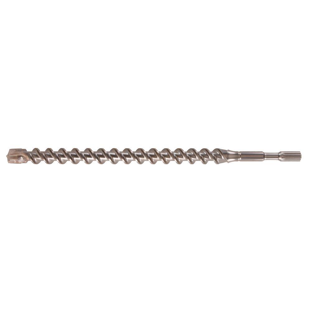 1-3/4 In. X 23 In. 4-cutter Spline-shank Carbide Bit