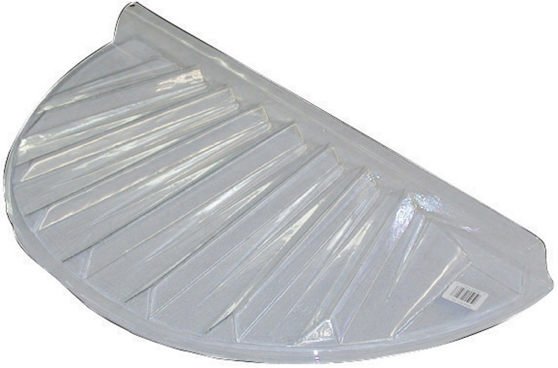 35 In. W X 17 In. D Low Profile Circular Plastic Window Well Cover