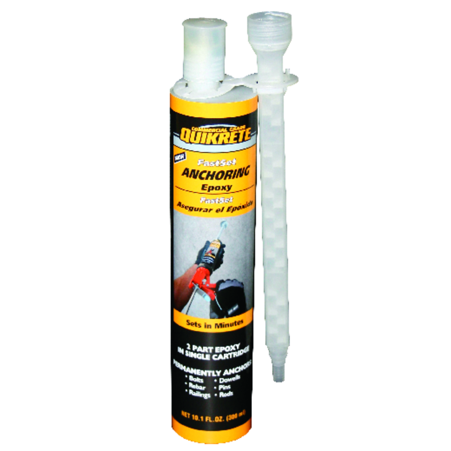 8.6 Oz. Fast Set Anchoring Epoxy – Heavy-duty Structural Adhesive