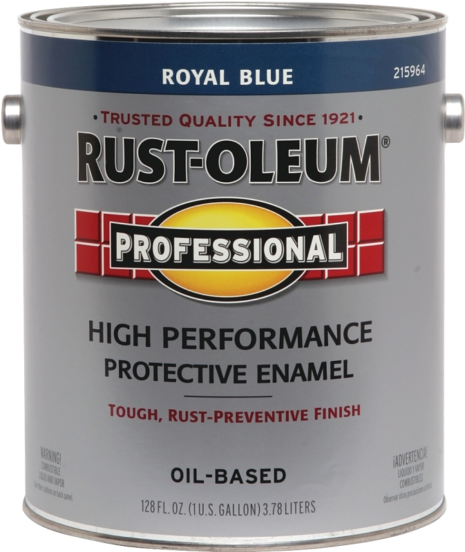 Professional Oil-based Gloss Voc Formula Rust Control Enamel, Royal Blue, 1 Gallon