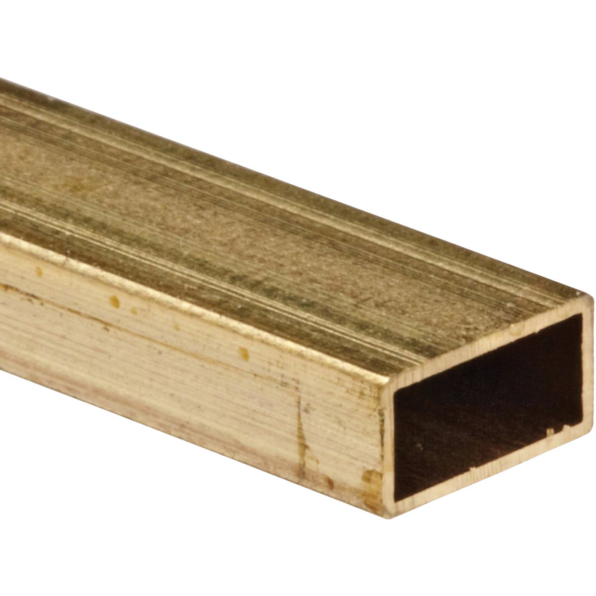 Rectangular Brass Tube, 3/32 x 3/16 x 12 In.