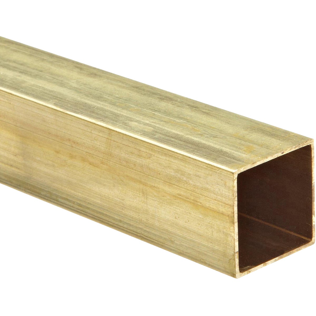 Brass Square Tube, 1/16 x 12 In., 2-Pk.